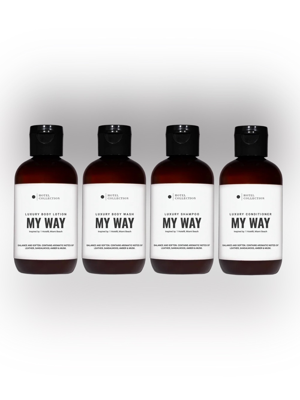 My Way Luxury - SET of 4 travel body care